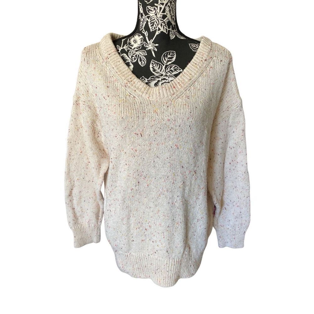Old Navy Tunic Scoop Neck Knit Sweater Winter Casual School Workwear Office